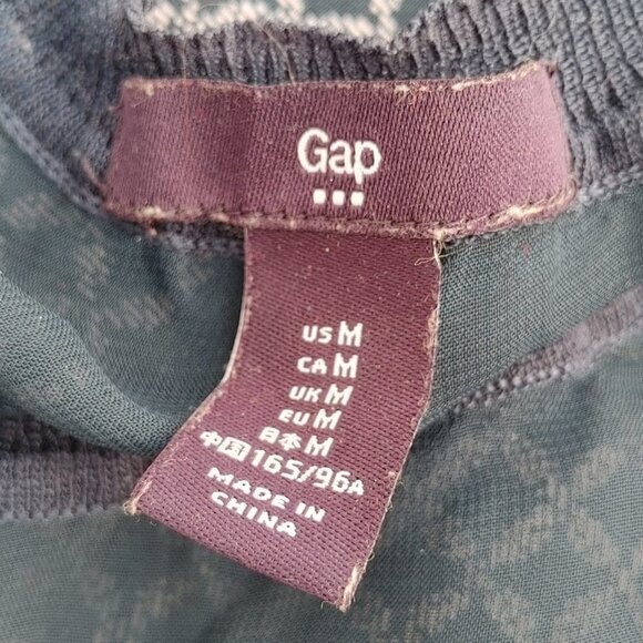 PRETTY GAP BLOUSE GEOMETRIC Medium Ladies Blouse - Picture 2 of 4